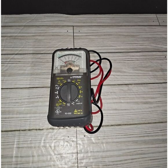 Greenlee Test Instruments Multimeter 93-502 Battery Test Max 300V - Picture 1 of 9